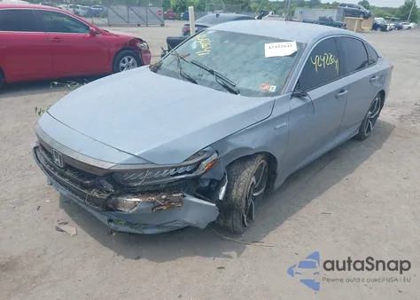 2022 Honda Accord Hybrid Sport из США, поврежденный, VIN 1HGCV3F2XNA040372